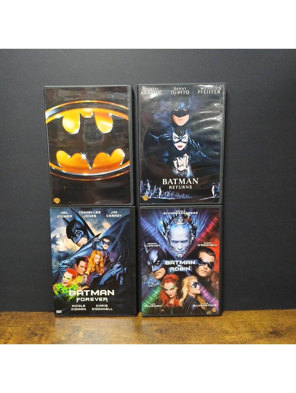Lot of 4 Batman Movie DVDs, 1-4